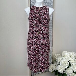 Michael Kors Pink Floral Print Dress Size XS Women